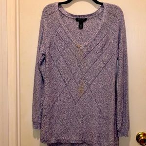 SWEATER WEIGHT YEAR ROUND ICE BLUE W/SILVER WH/BM